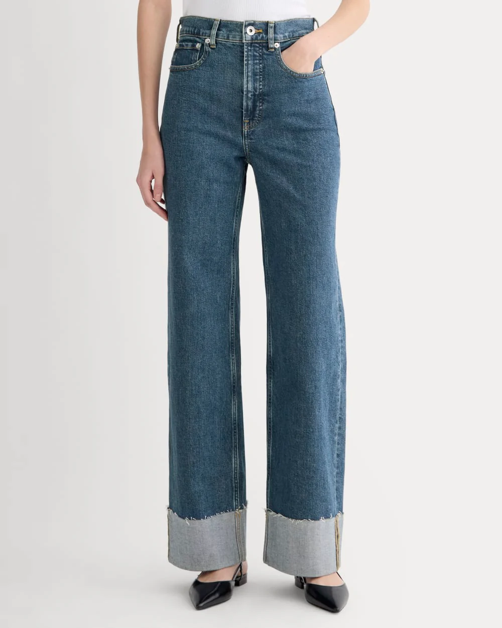 The Way-High® Sailor Jean 2.0 | Mid Indigo | 31.5 Inseam