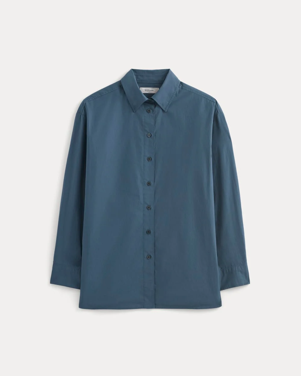 The Boyfriend Shirt in Ultrasoft Cotton | Deep Lazuli Blue