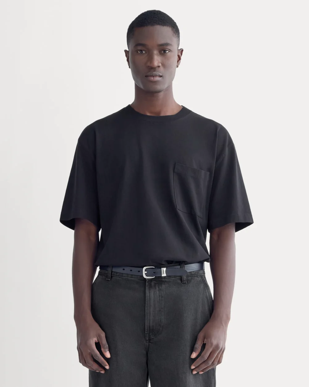 Oversized Classic Tee | Black