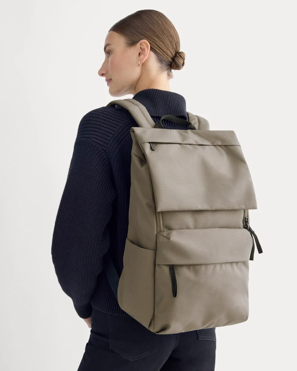 The ReNew Transit Backpack | Warm Charcoal
