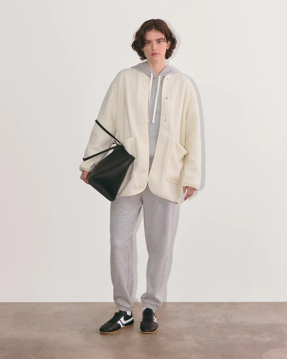 The Teddy Liner | Heathered Oat