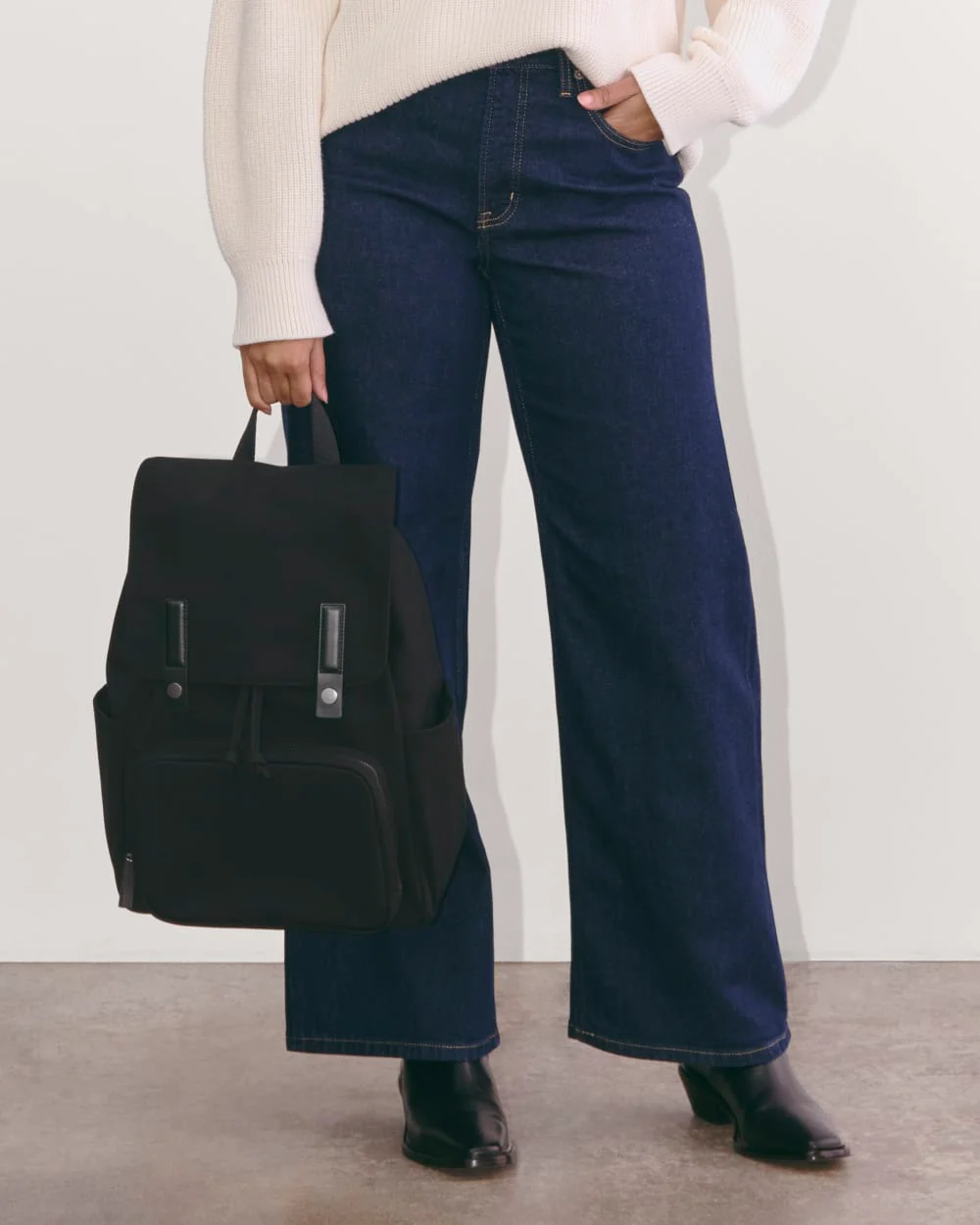 The Canvas Backpack | Black