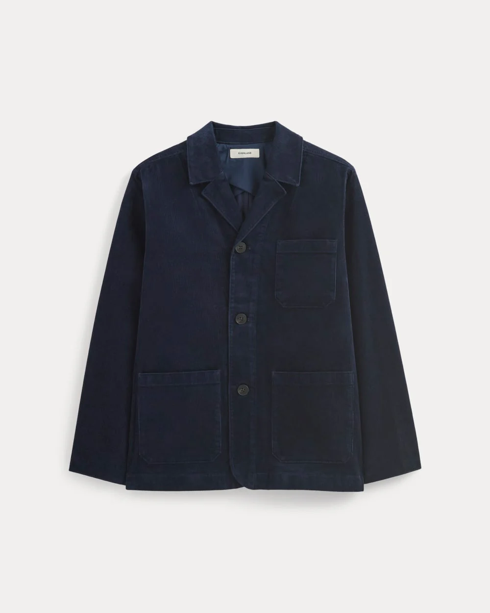 Fine Wale Corduroy Chore Blazer | Navy