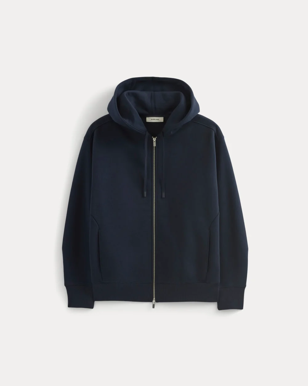 Luxe Fleece Full-Zip Hoodie | Deep Navy