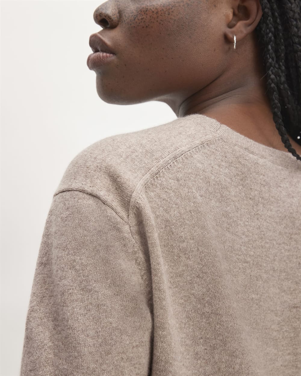 The Classic Crew in Cashmere | Toasted Sesame