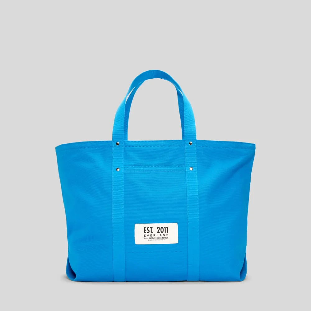 The Organic Canvas Weekender | Brilliant Blue