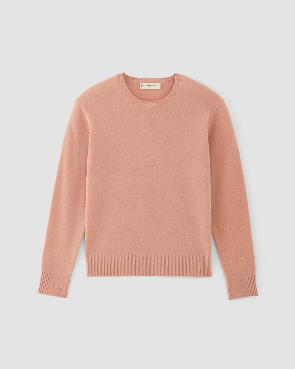 The Classic Crew in Cashmere | Blush Pink