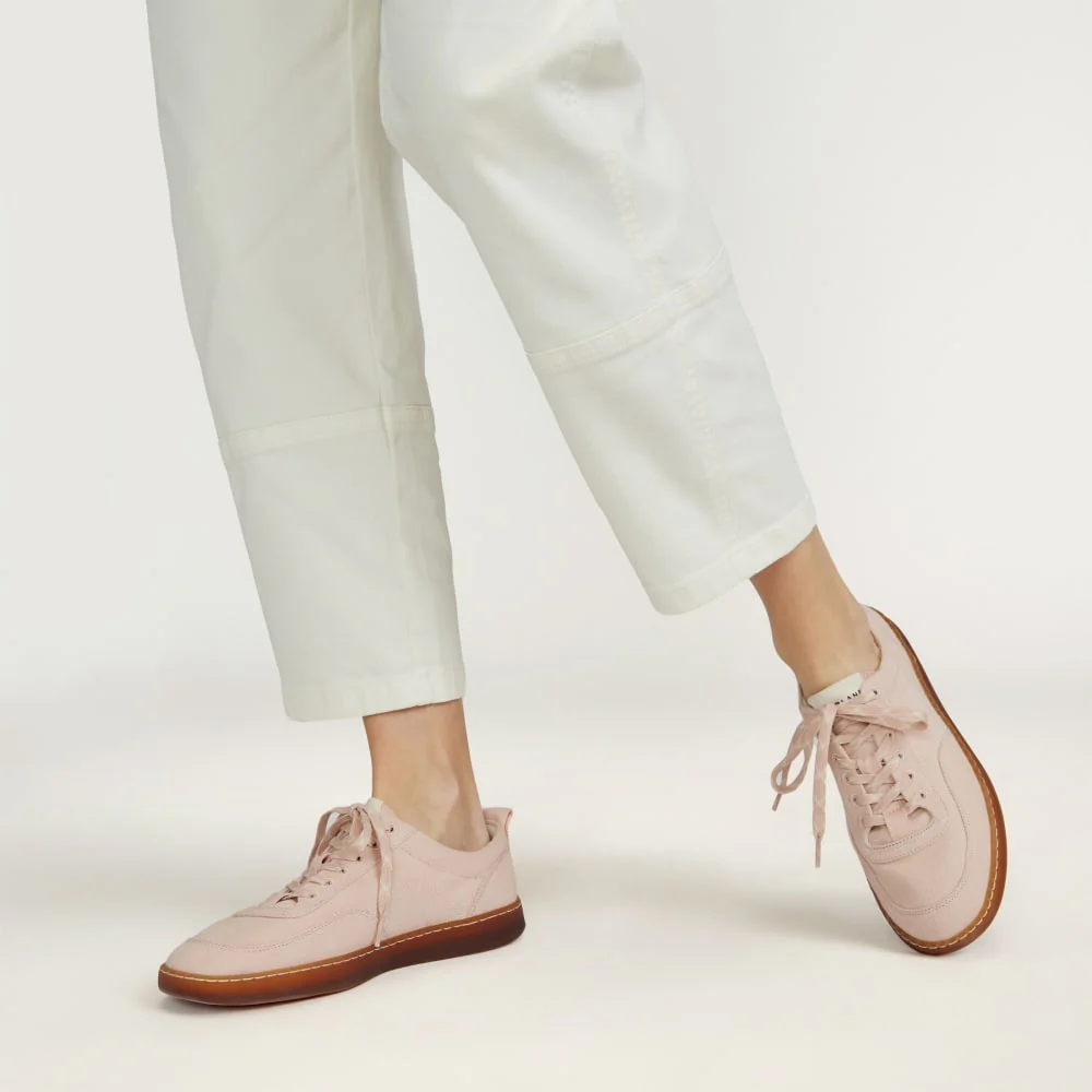 The Tread-Bare Sneaker | Pale Pink