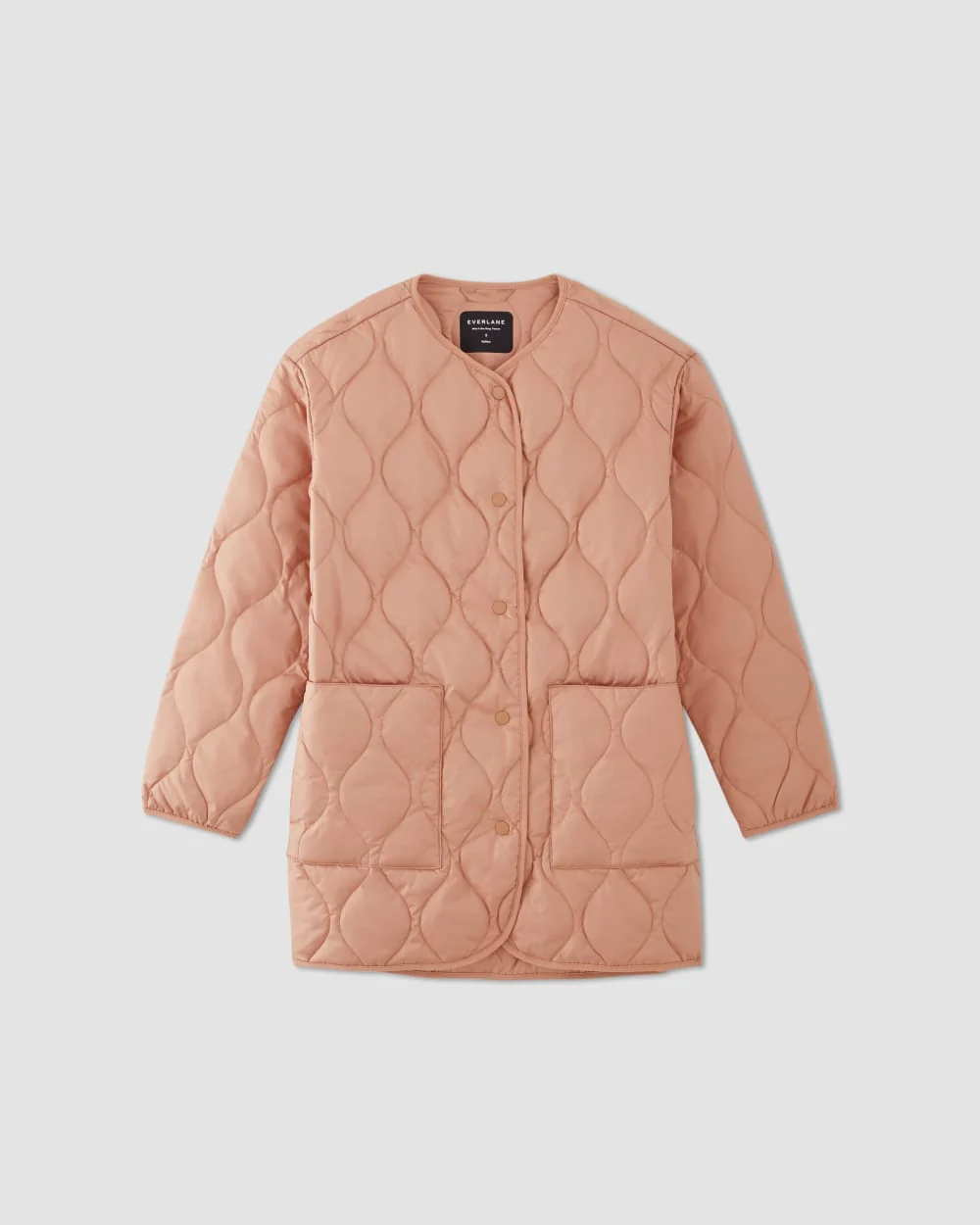 The Quilted Liner | Blush Pink