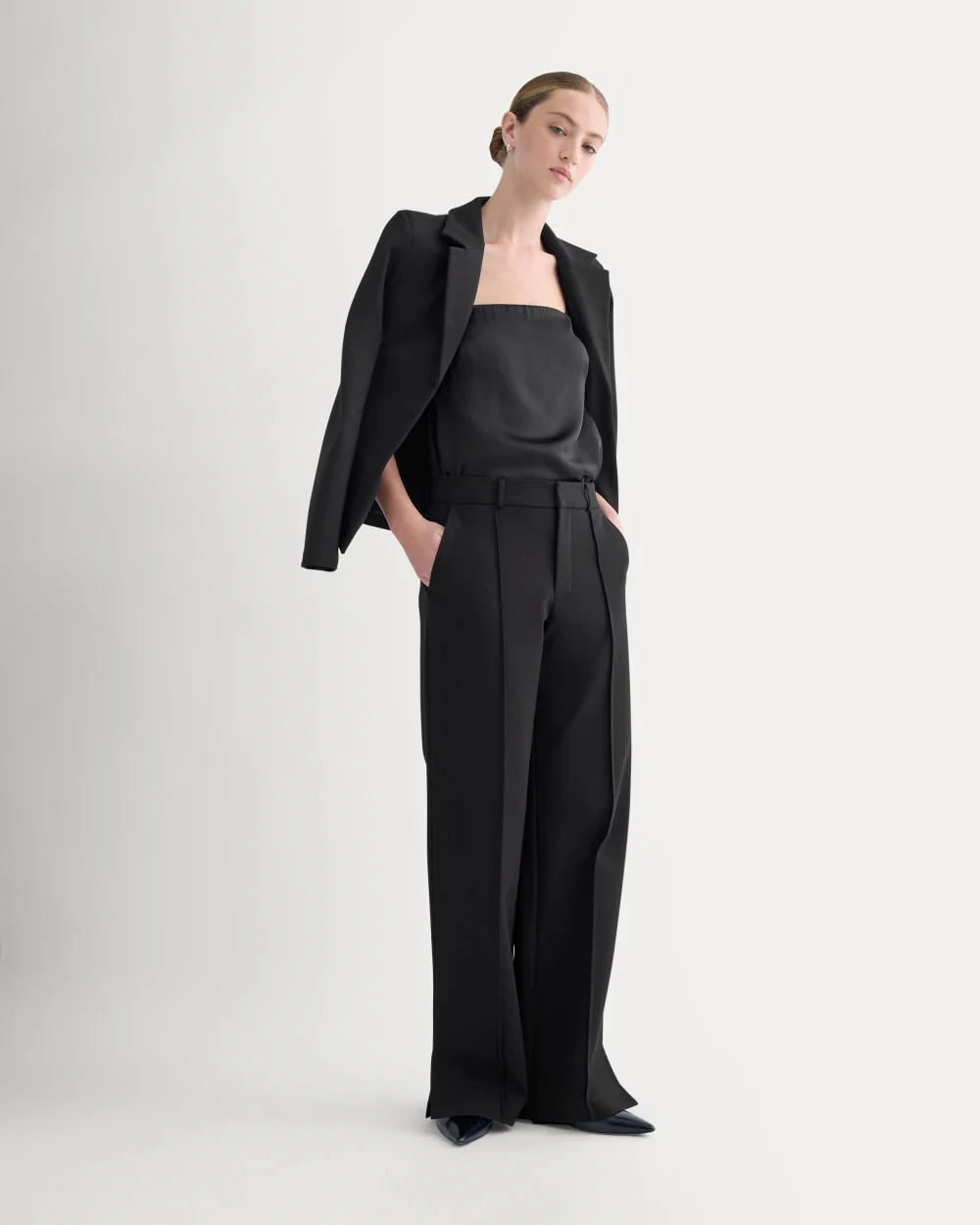 Dream Wide-Leg Trouser | Black