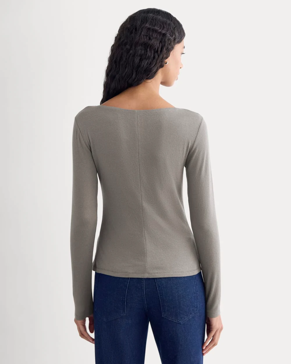 Button-Up Top in Butterluxe | Taupe