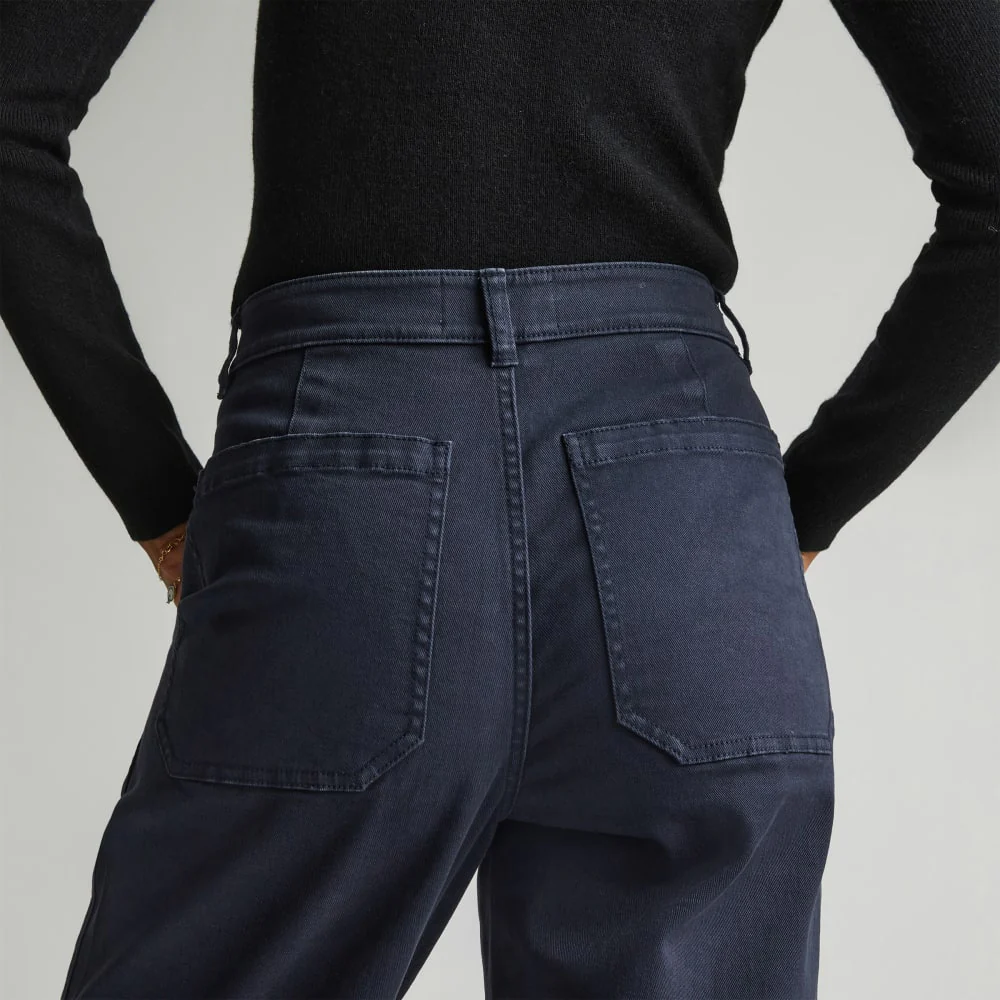 The Utility Barrel Pant |  Navy  | Regular