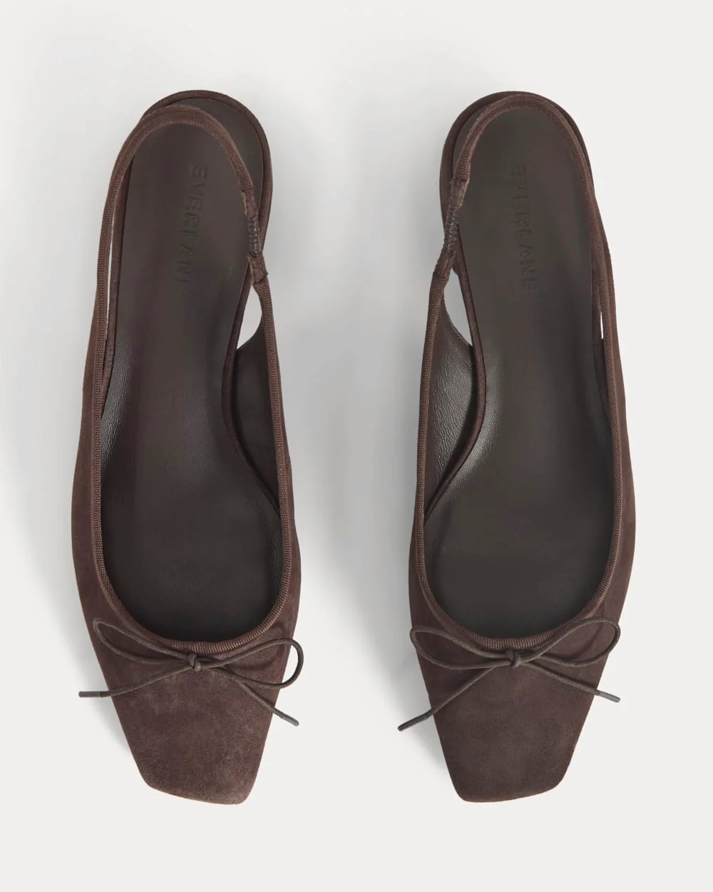 The Ballet Slingback Heel | Dark Chocolate