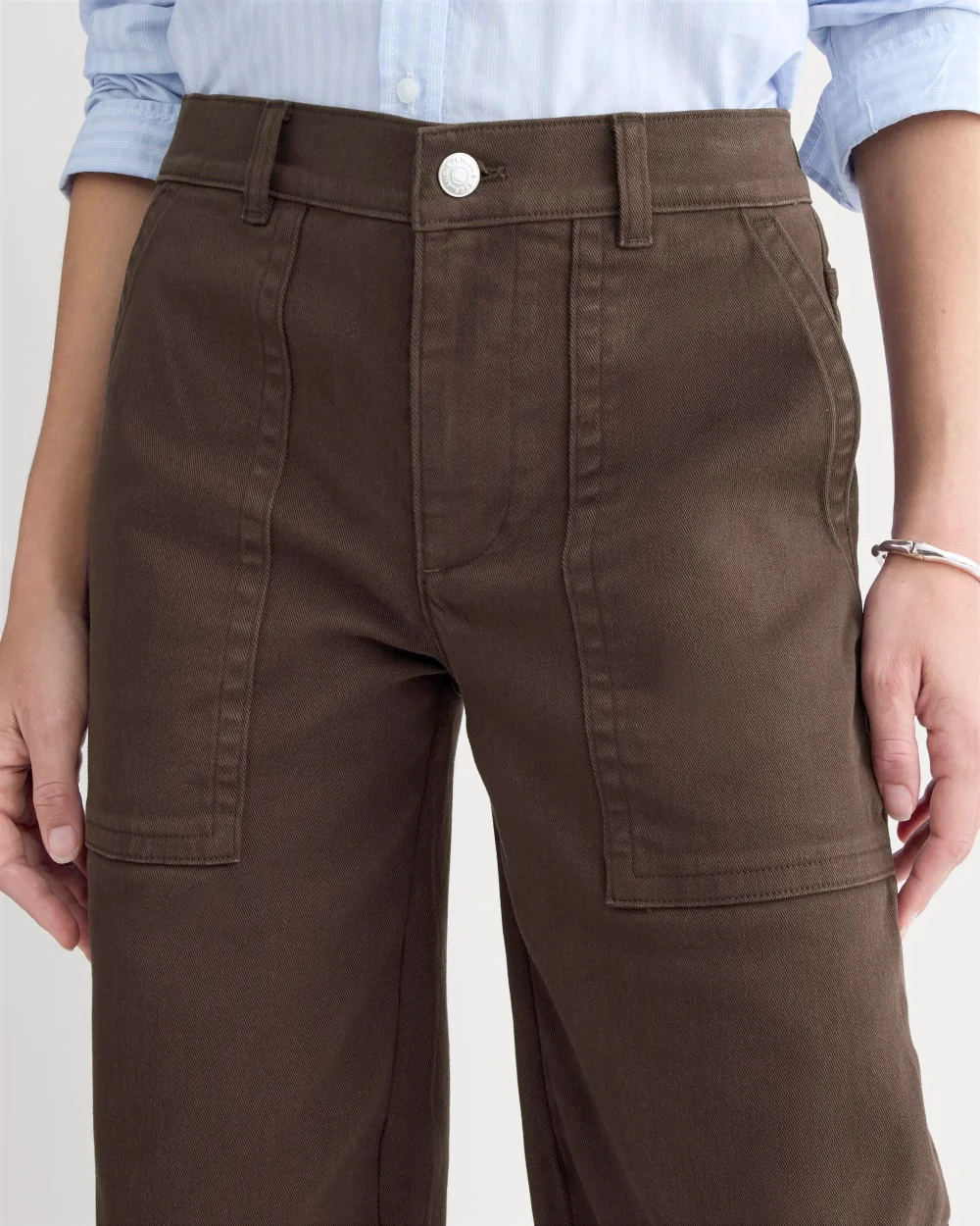 Utility Column Pant | Dark Chocolate