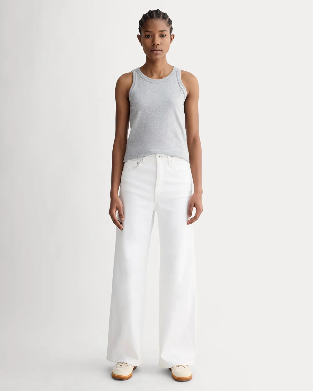 The Tank in Essential Cotton |  Heathered Grey