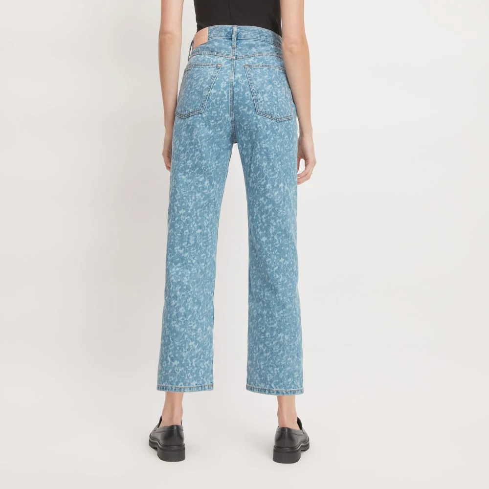 The Rigid Way-High® Jean  | Light Painterly Strokes | 27.5 Inseam