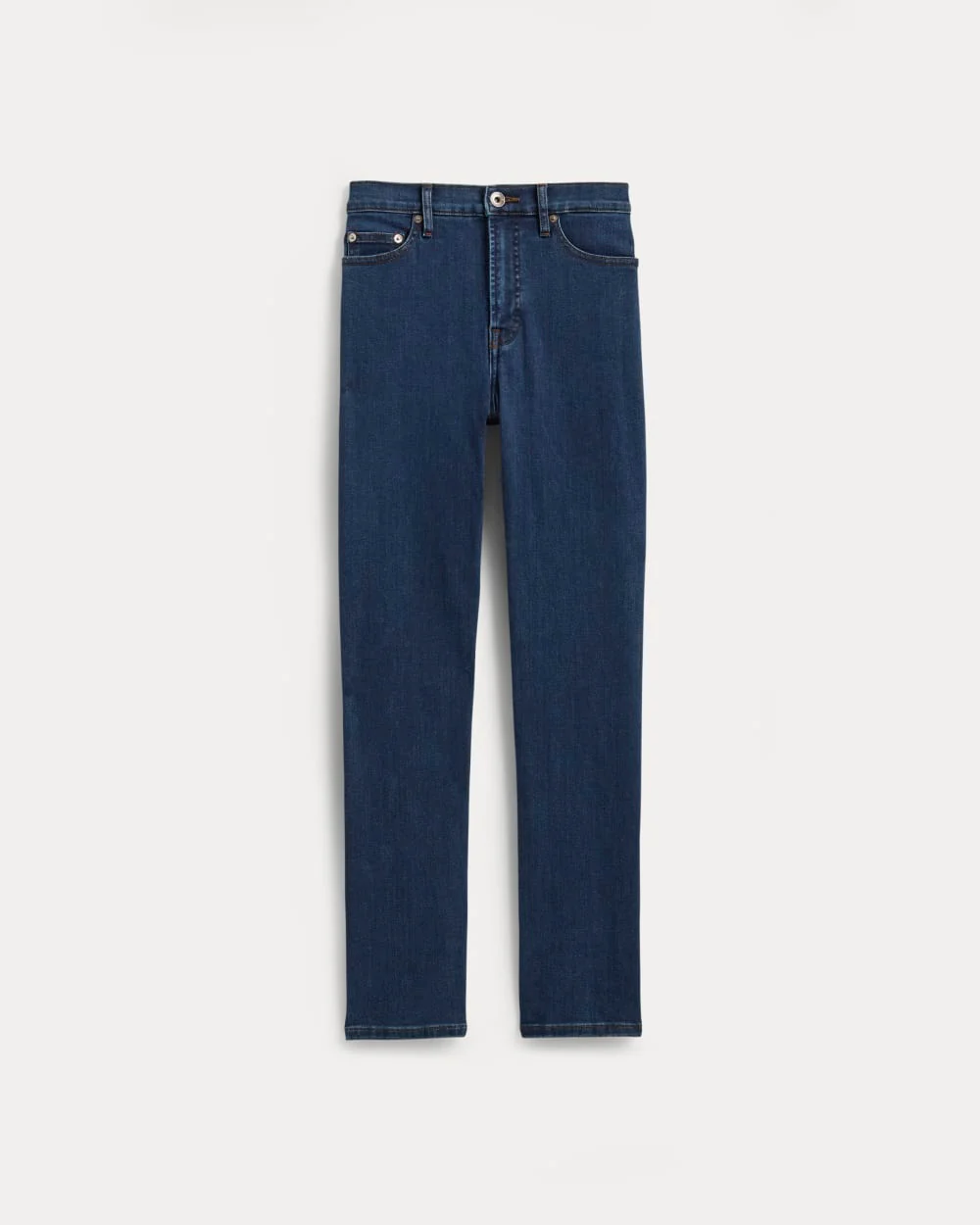 The High-Key Stovepipe Jean | Dark Indigo