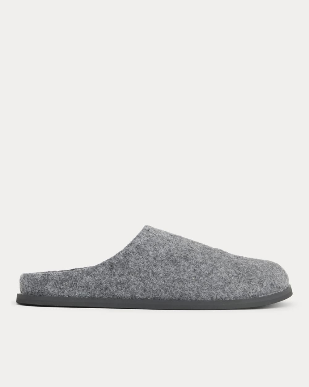 Wool Clog | Charcoal