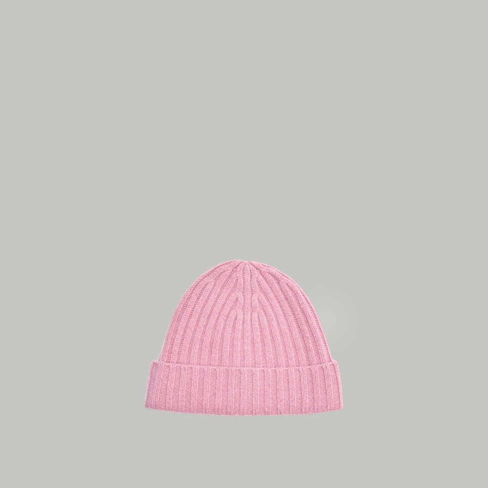The Cashmere Beanie | Bubblegum