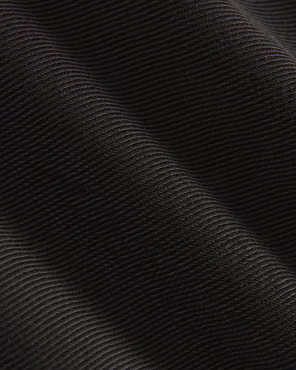 Twill Terry Jacquard Hoodie | Black