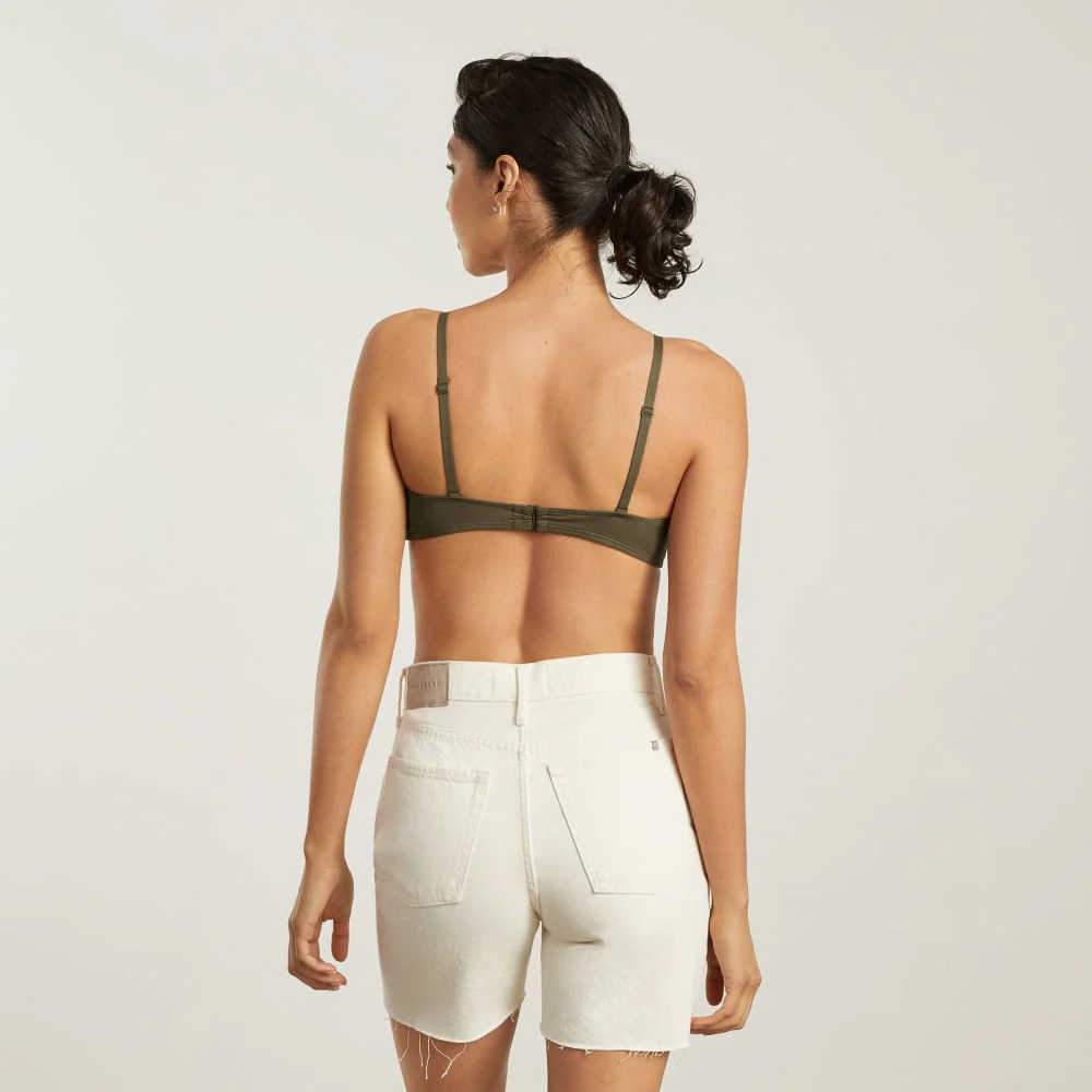 The Scoop-Neck Bikini Top | Beech