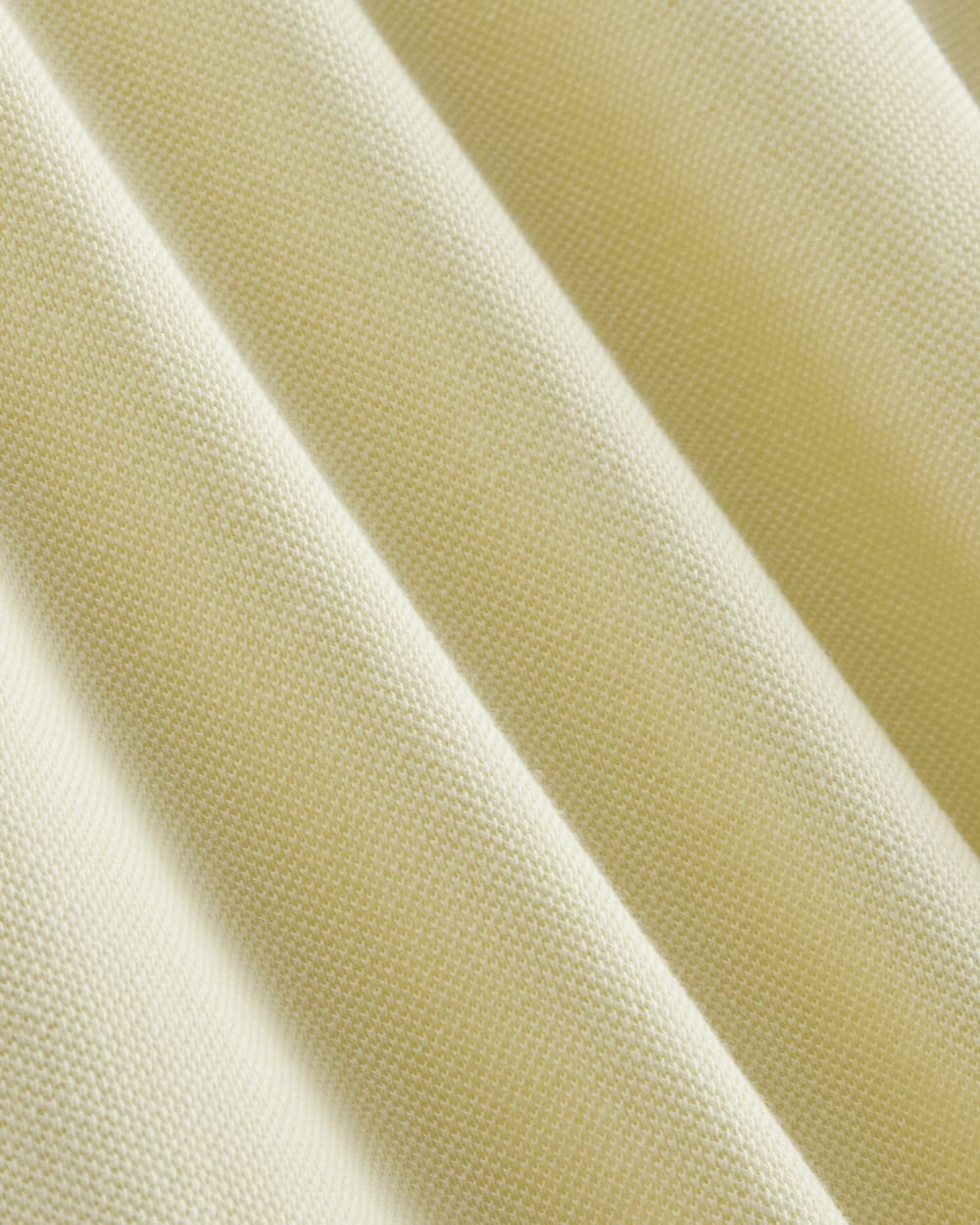 The Pique Polo | Light Yellow