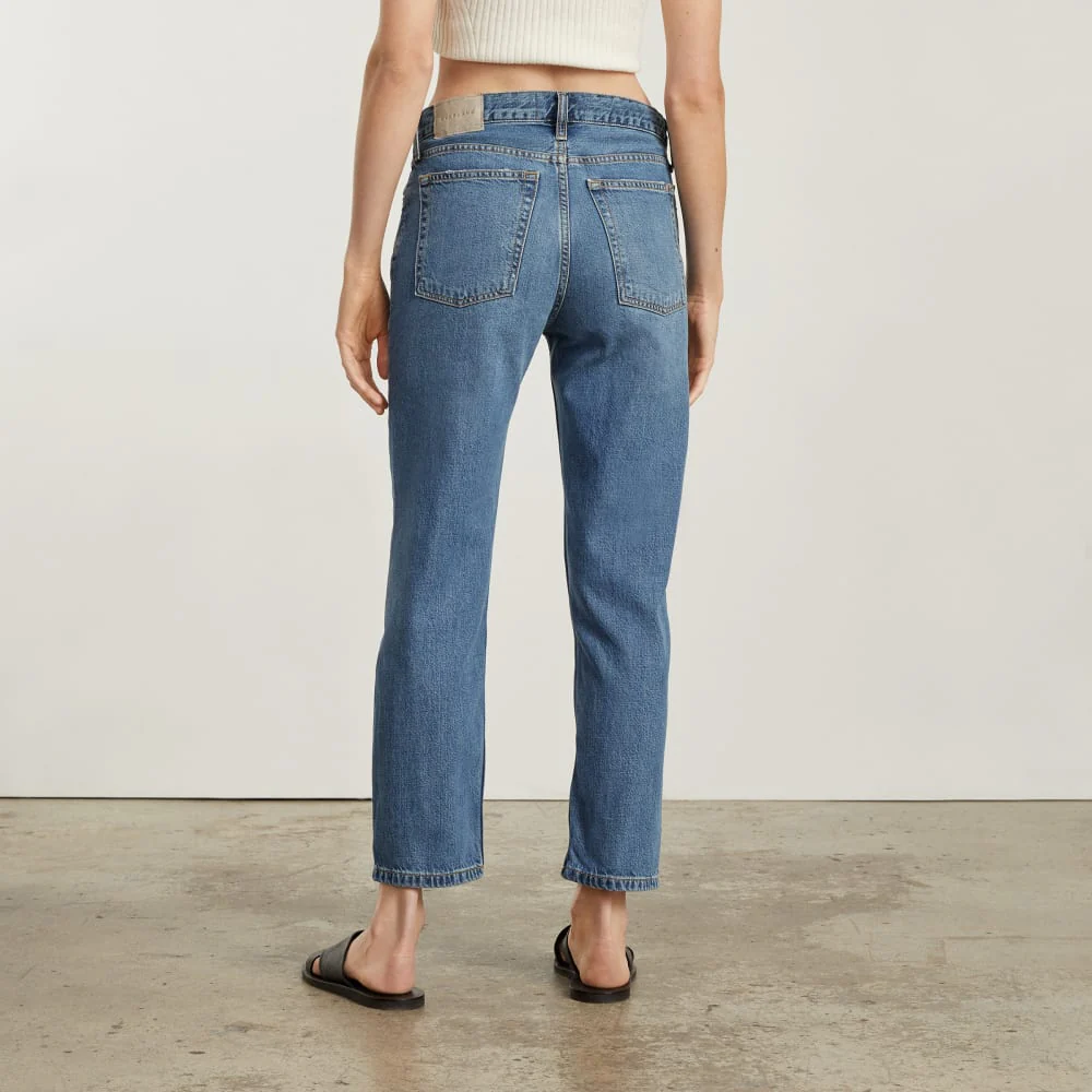 The Super-Soft Relaxed Jean | Mid Blue