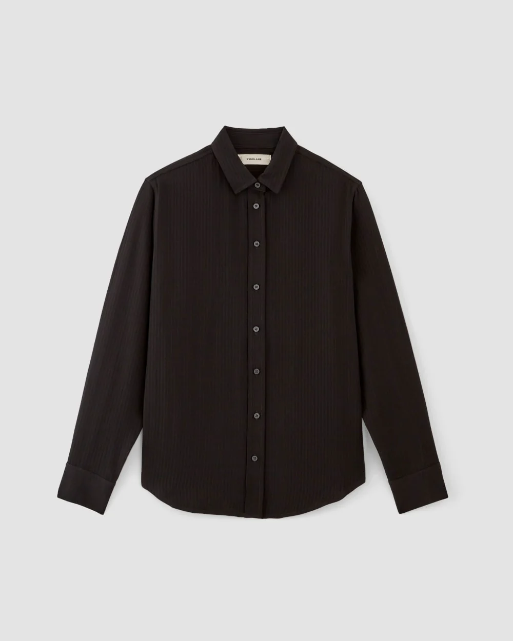 The City Stripe Relaxed Shirt | Black