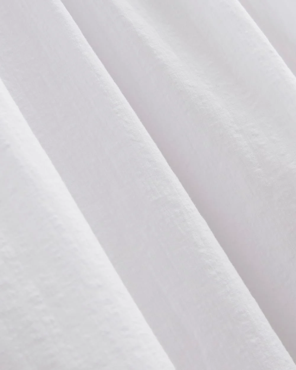 The Gauze Open-Back Dress | White