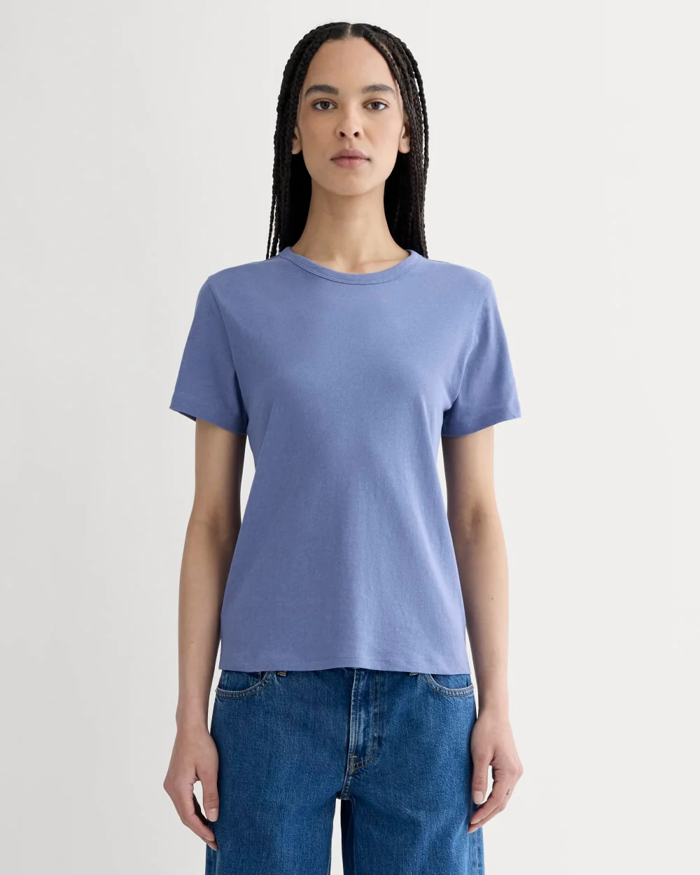 The Slim Air Tee | Blue Dusk