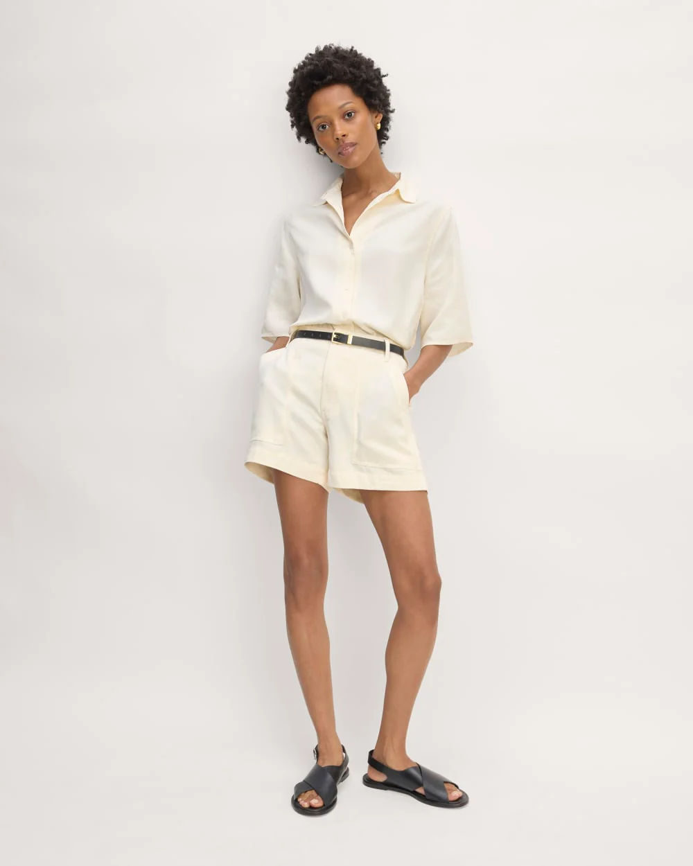 The Utility Short in Buttersoft | Bone