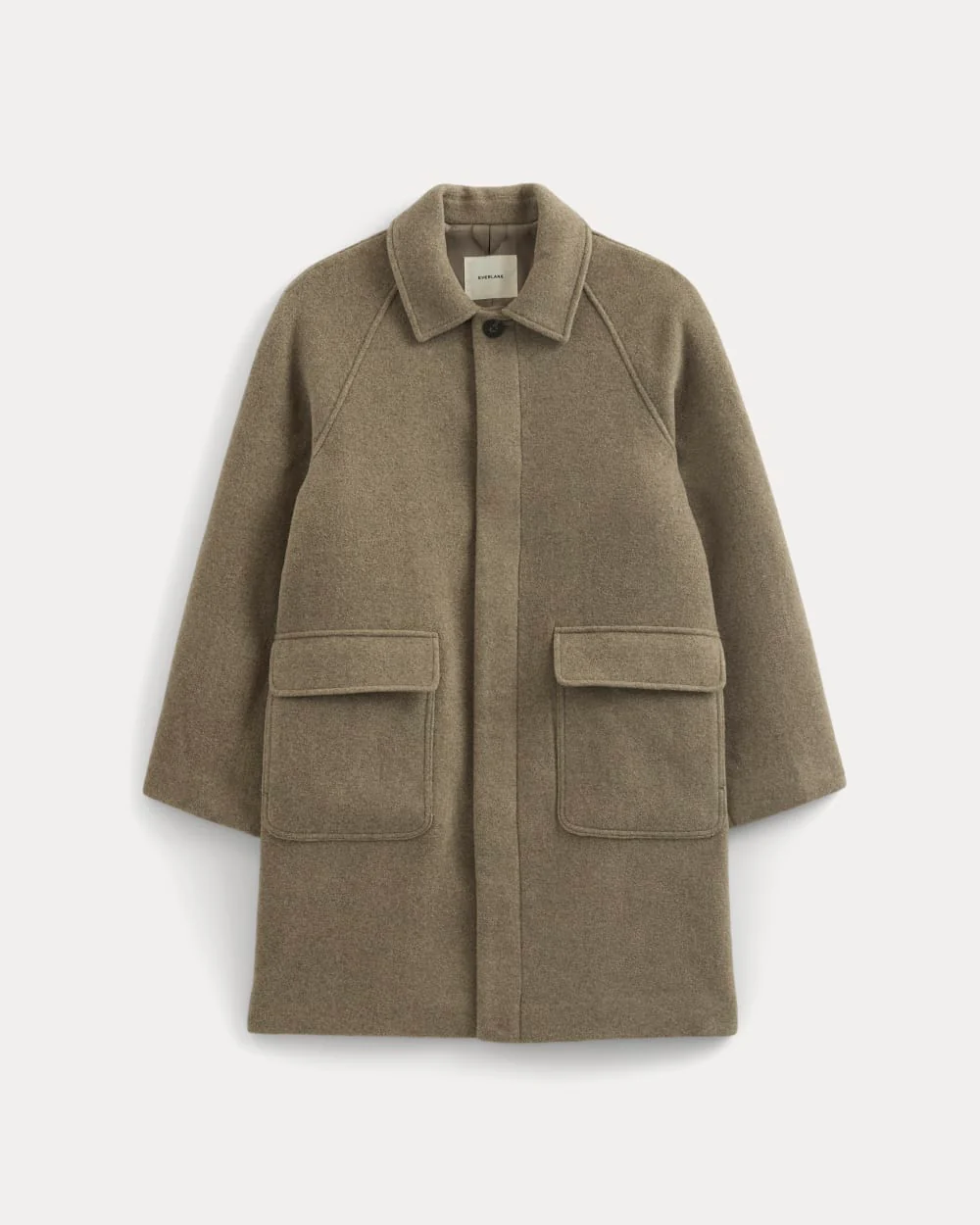 ReWool Car Coat | Heather Taupe