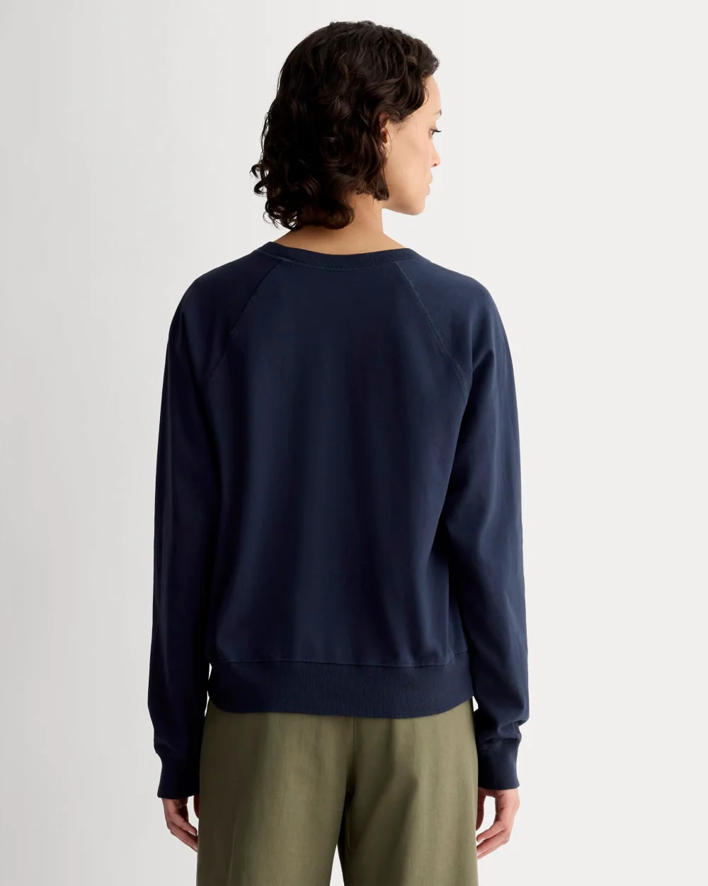 The Off-Duty Long-Sleeve Tee | Navy