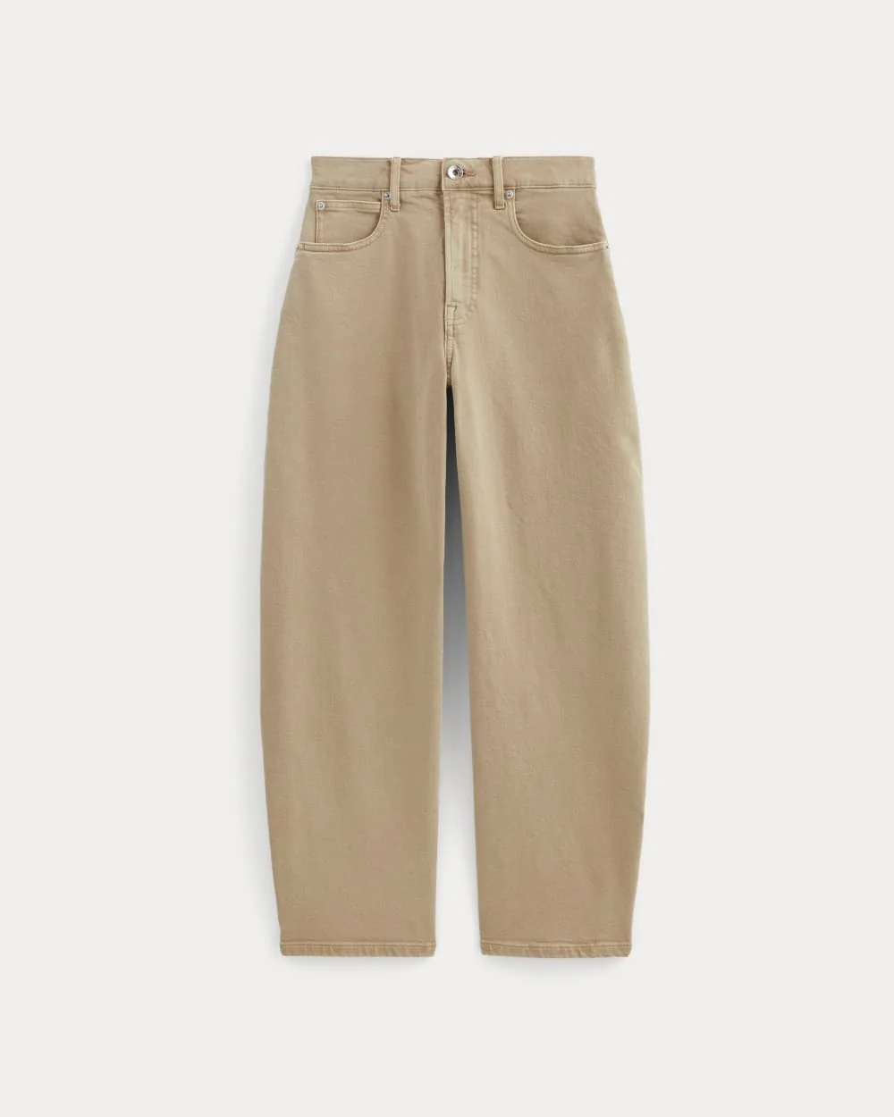 The Way-High® Curve Jean | Garment-Dyed Tan | 27 Inseam