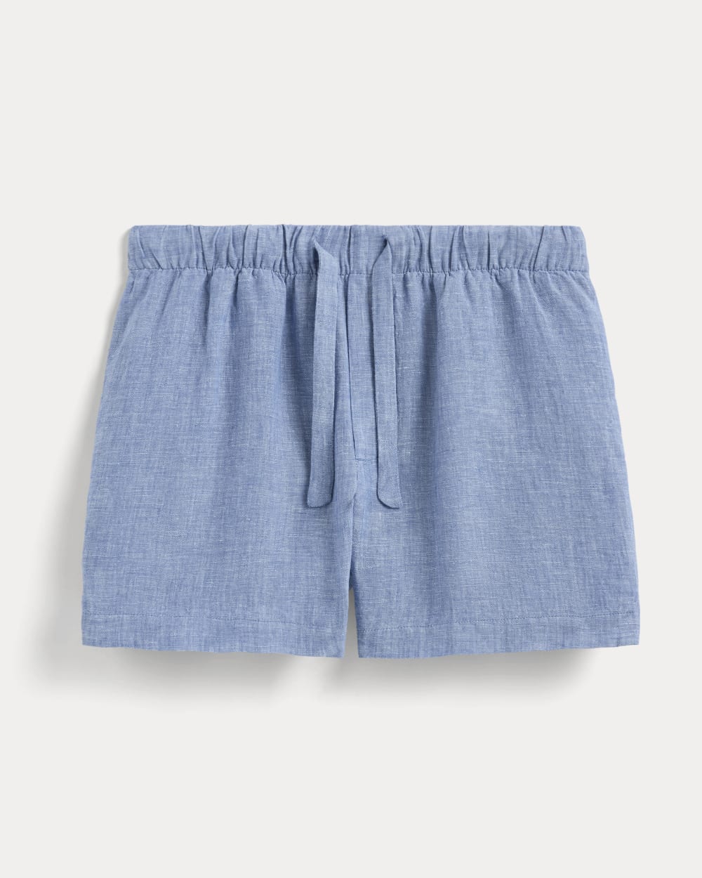 The Drawstring Boxer Short in Linen | Chambray