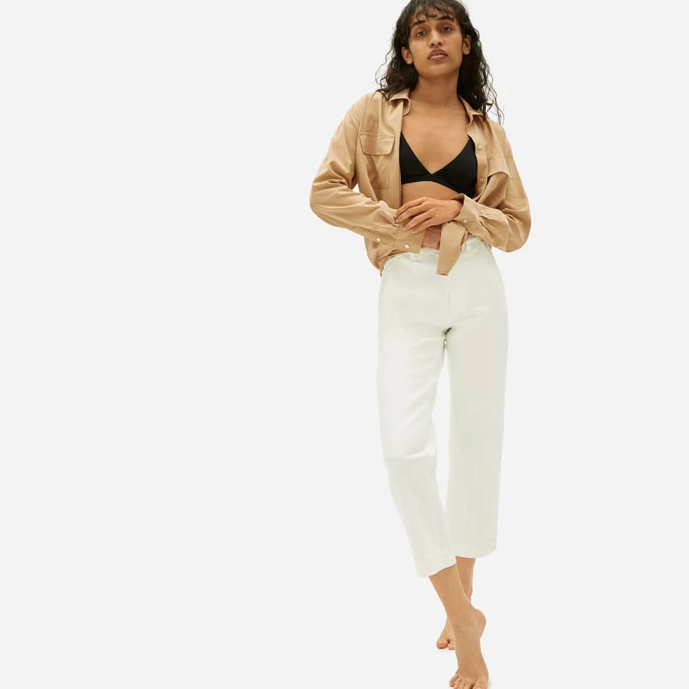 The Straight-Leg Crop | Bone | Regular