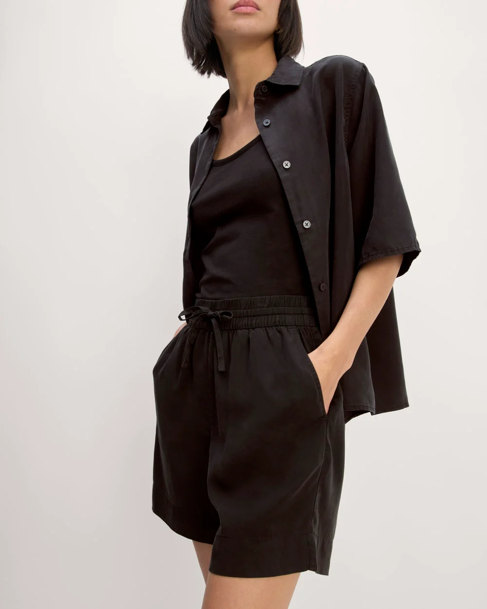 The Vacation Short | Black