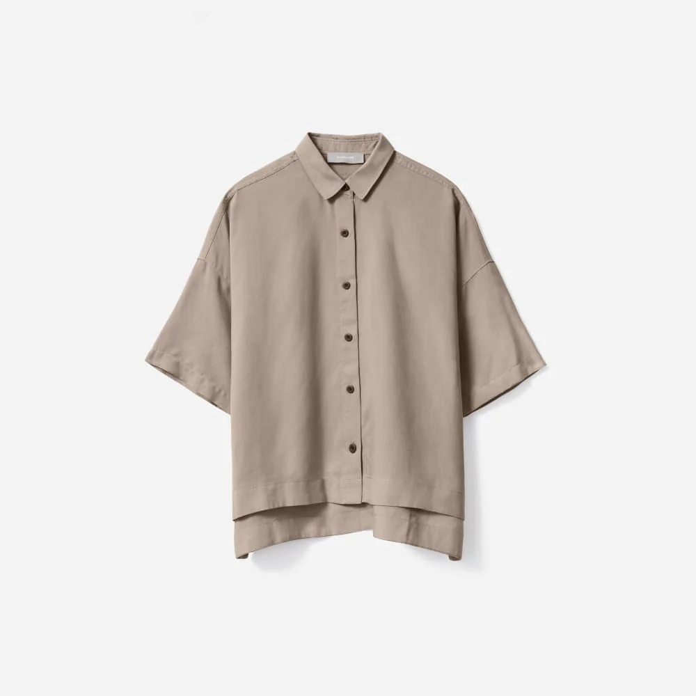 The Drapey Square Shirt | Burnt Sugar