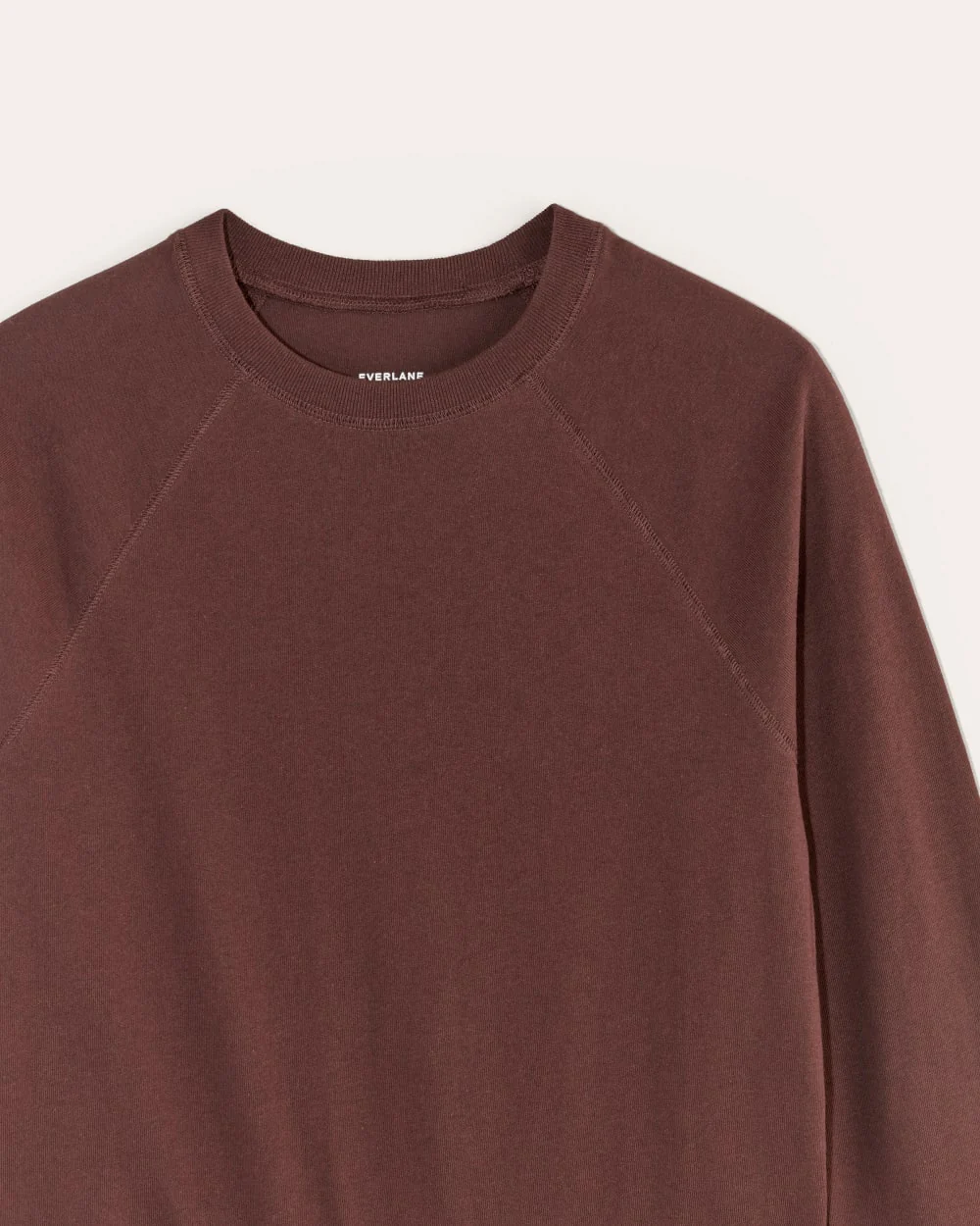 The Off-Duty Long-Sleeve Tee | Dark Mahogany