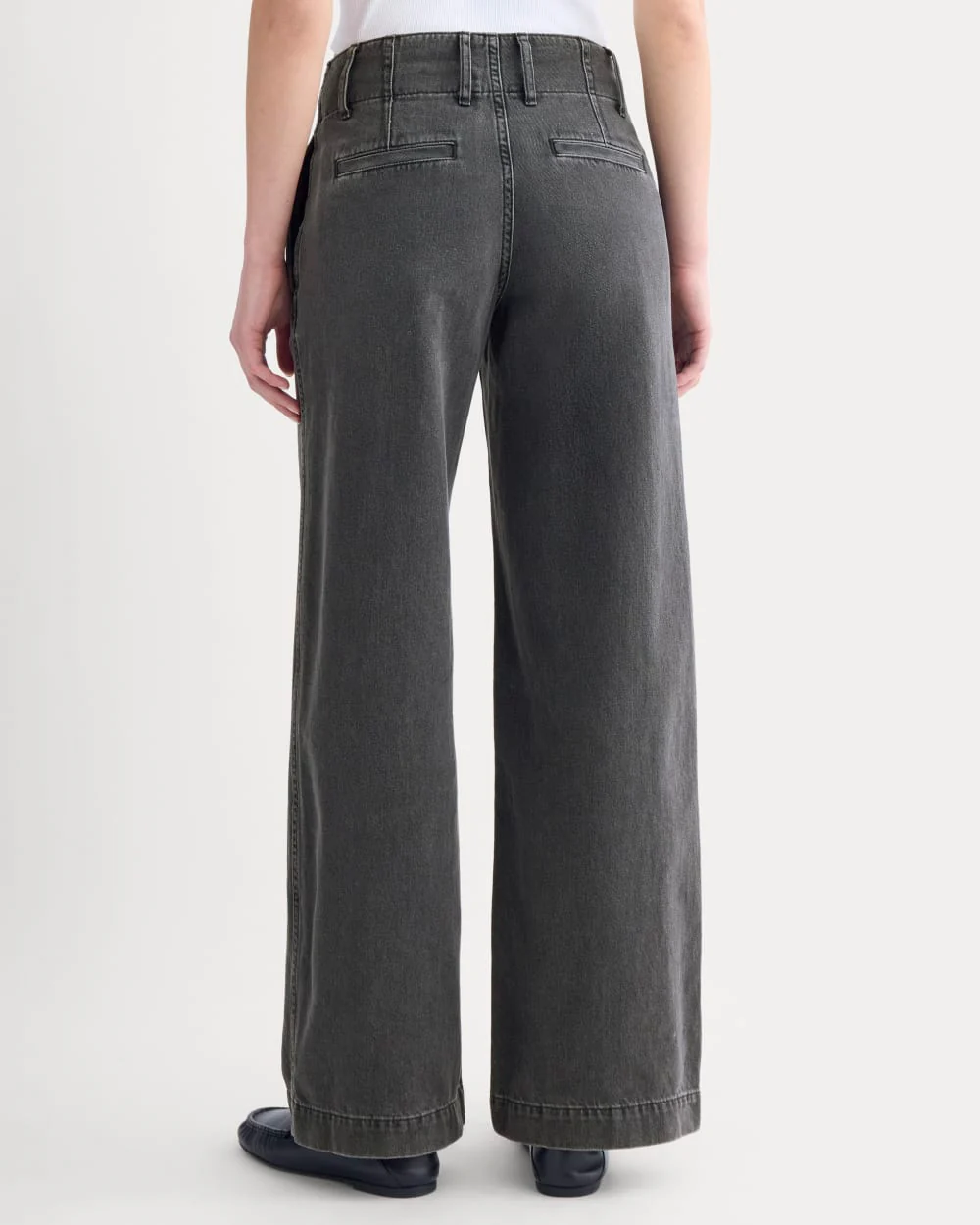 The Mid-Rise Trouser Jean | Black
