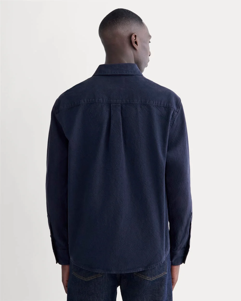 The Canvas Organic Cotton Overshirt | Navy