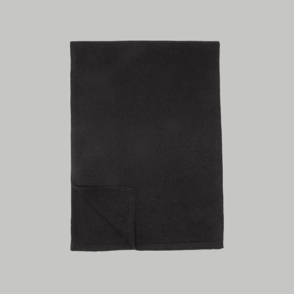 The Cashmere Scarf | Black