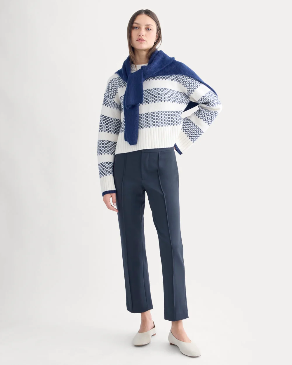 Slim Trouser in Dream | Deep Navy