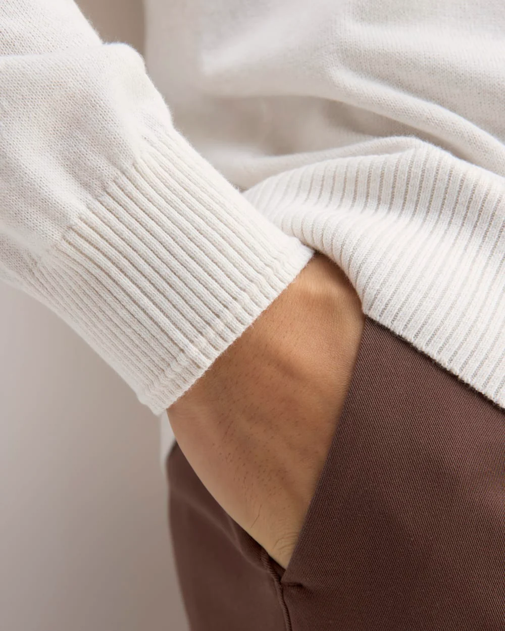 The No-Sweat Sweater | Uniform | Heathered Canvas