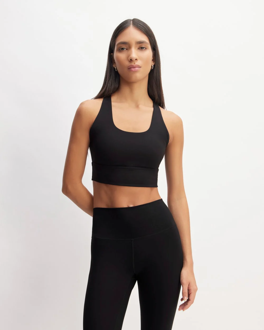 The Perform Longline Bra | Black