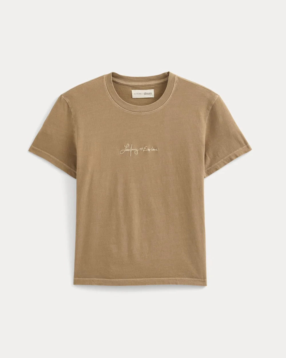Everlane x The Laufey Foundation Box-Cut Tee | Weathered Clay