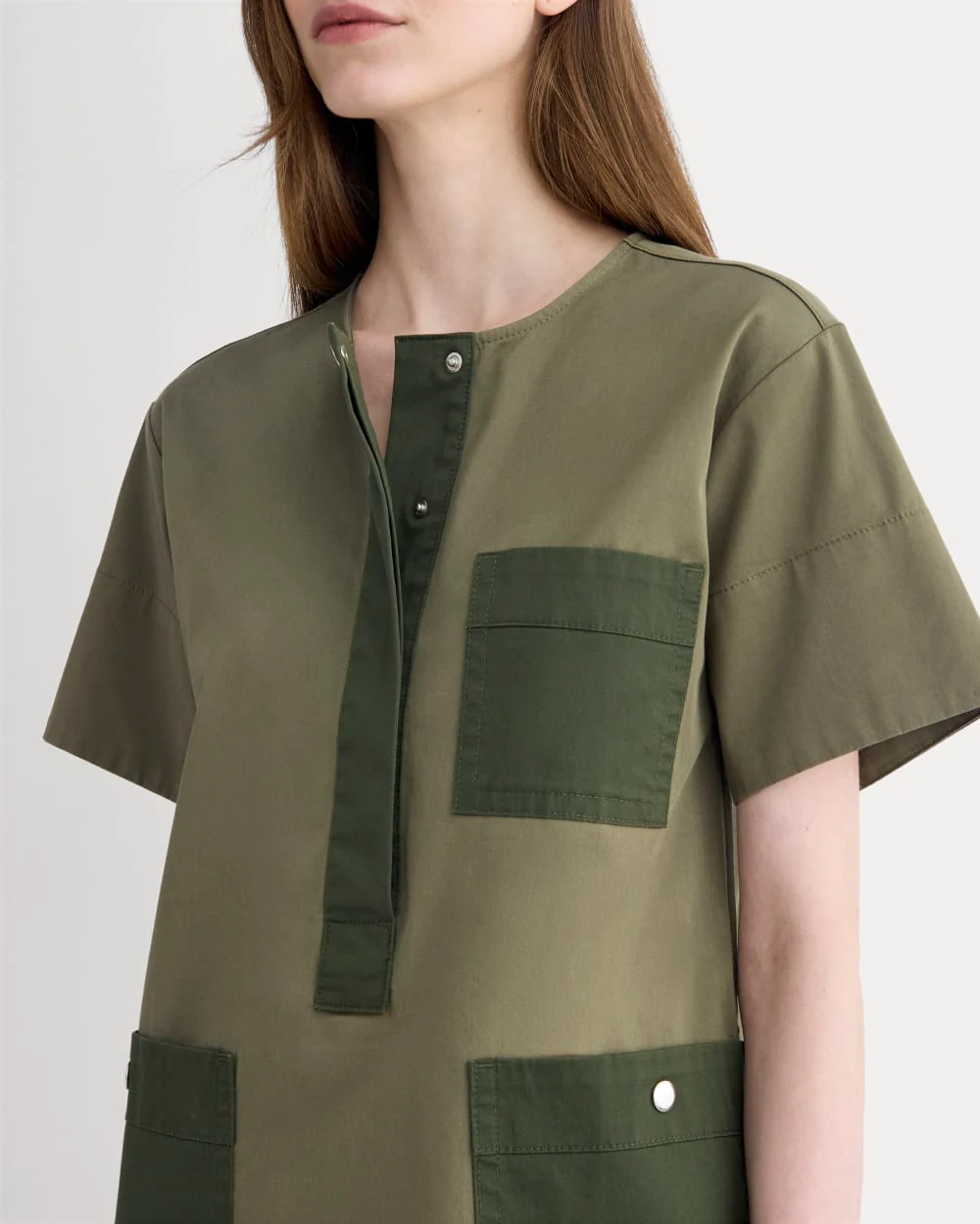 The Safari Mini Dress | Kalamata / Duffel Bag