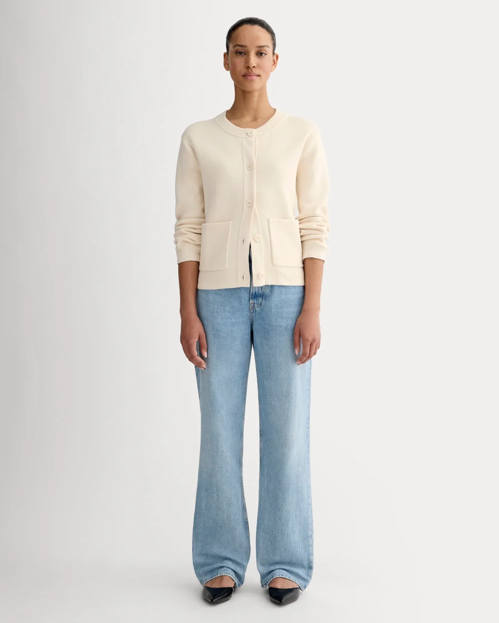 The Crew Cardigan in Everyday Cotton | Canvas