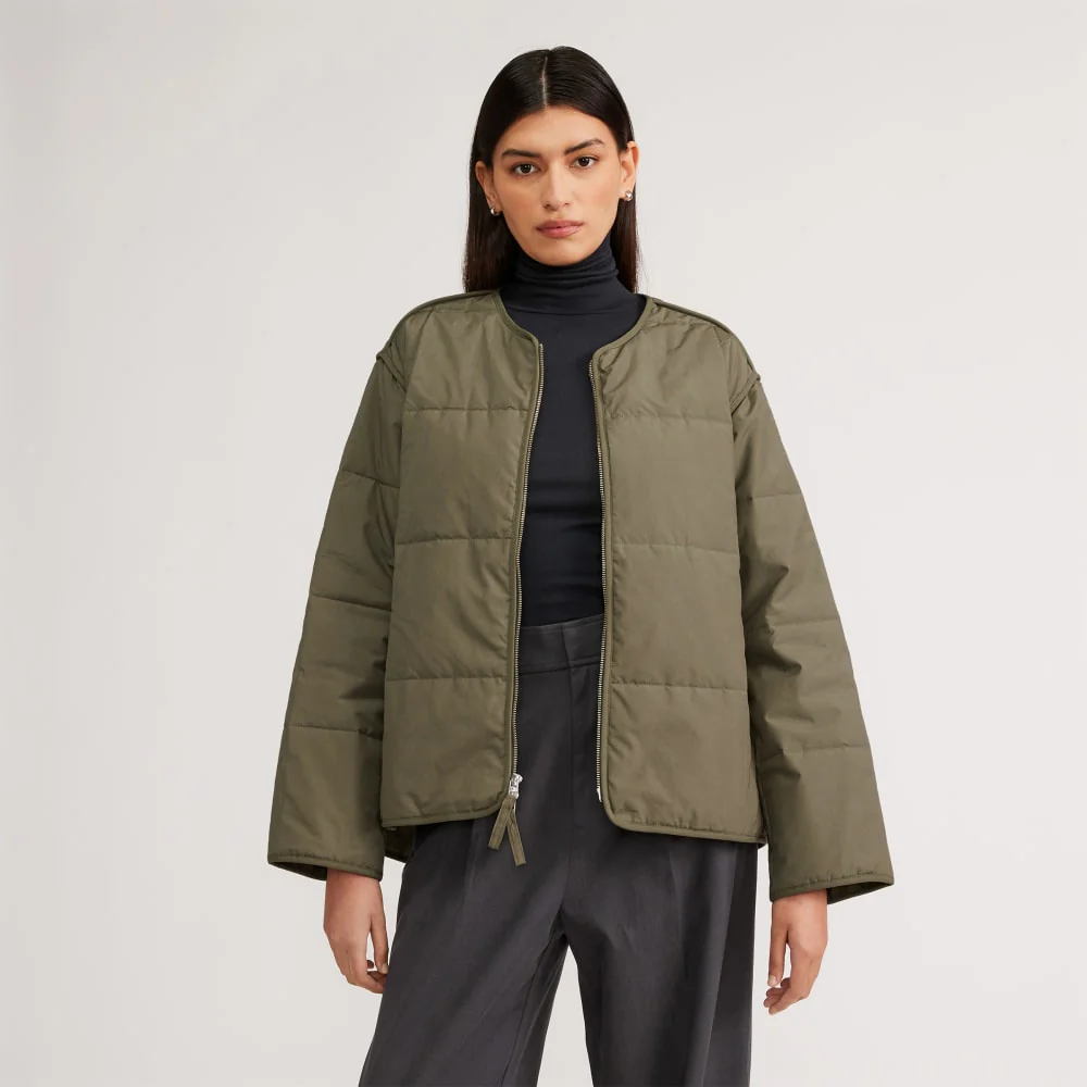 The Quilted Cotton Liner | Kalamata