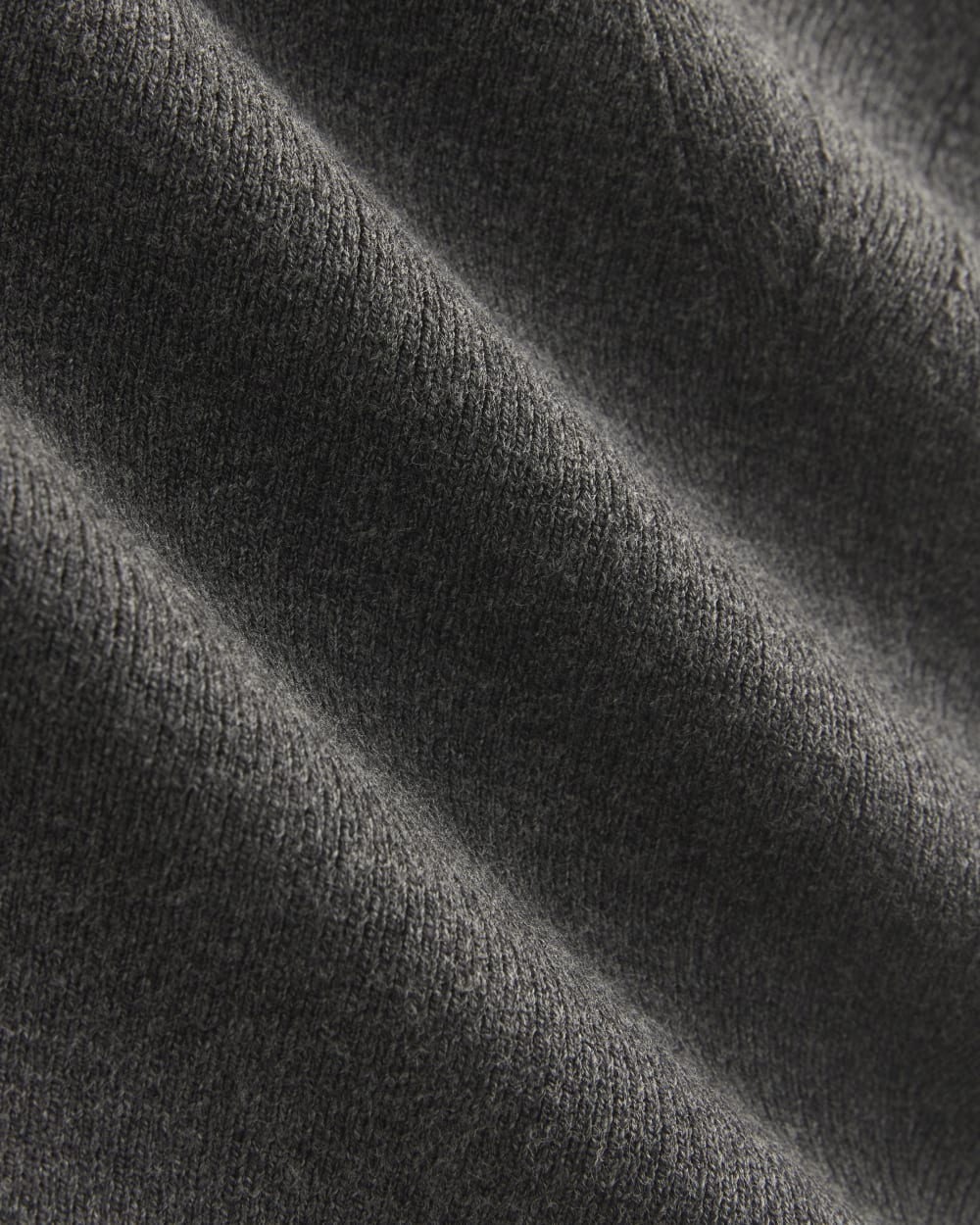 Knit Tube Top | Heathered Soot